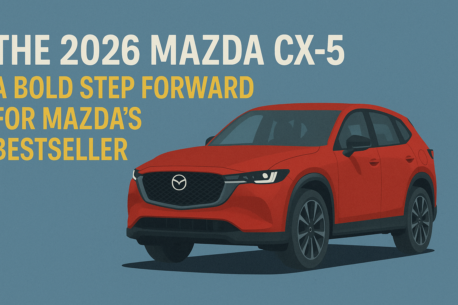 The 2026 Mazda CX-5: A Bold Step Forward for Mazda’s Bestseller