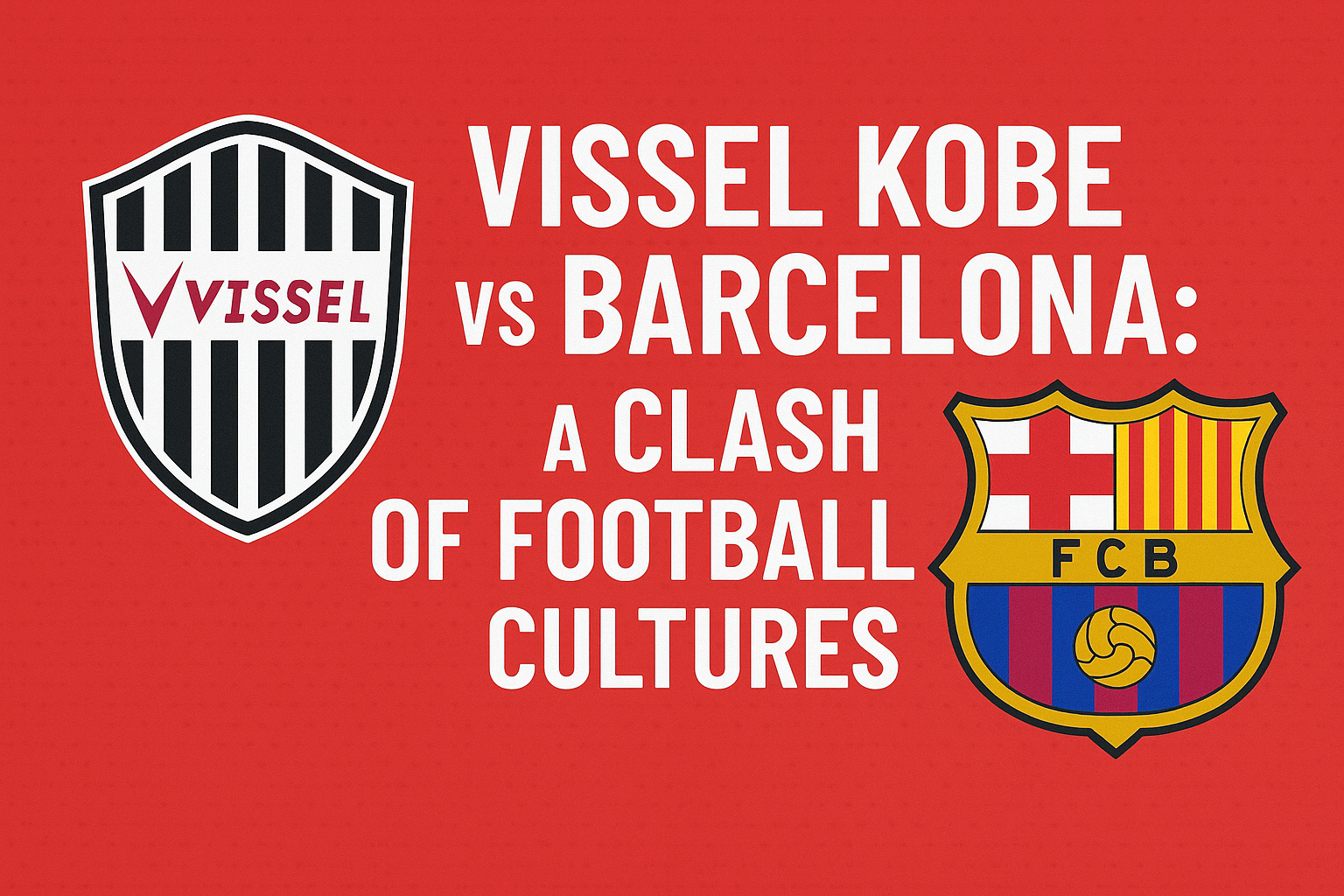 Vissel Kobe vs. Barcelona: A Clash of Football Cultures